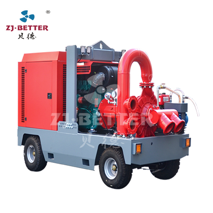 柴油机移动排水泵车